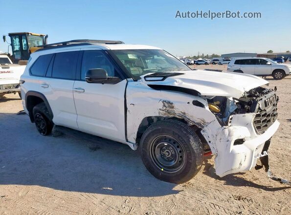 7SVAAABAXSX052832 2025 TOYOTA SEQUOIA White წინა მარჯვენა