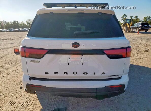 7SVAAABAXSX052832 2025 TOYOTA SEQUOIA White უკანა ხედი