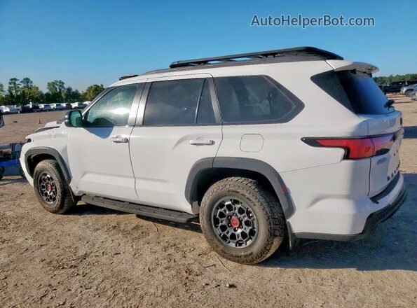 7SVAAABAXSX052832 2025 TOYOTA SEQUOIA White უკანა მარცხენა