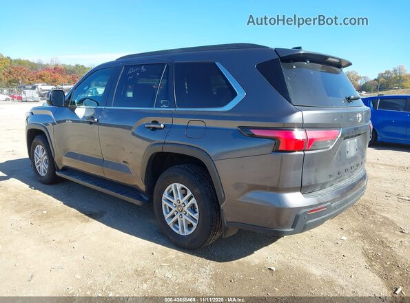 7SVAAABAXSX058405 2025 TOYOTA SEQUOIA Gray უკანა მარცხენა