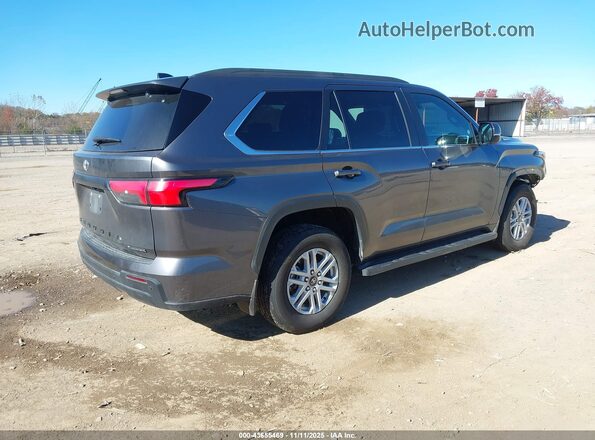 7SVAAABAXSX058405 2025 TOYOTA SEQUOIA Gray უკანა მარჯვენა