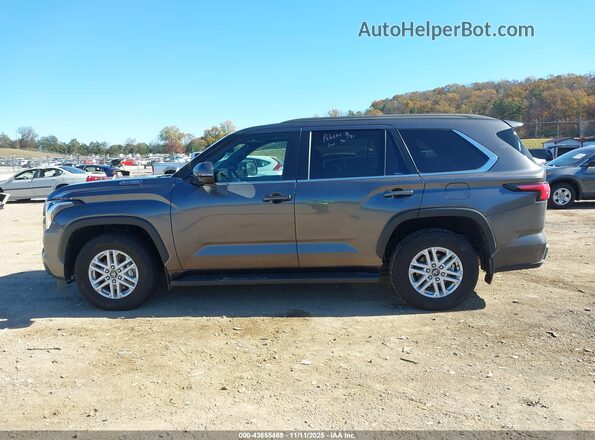 7SVAAABAXSX058405 2025 TOYOTA SEQUOIA Gray სალონის 360-გრადუსიანი ხედი