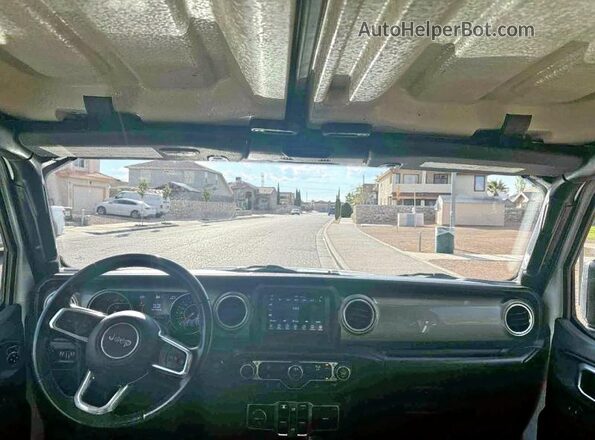 1C4HJXEN2LW213871 2020 JEEP WRANGLER White Rear seats view