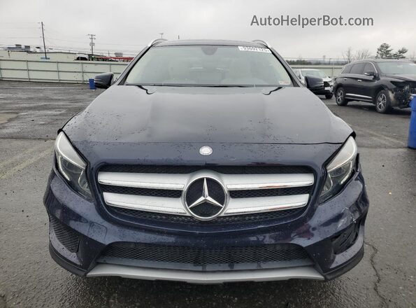 WDCTG4GB1HJ302212 2017 MERCEDES-BENZ GLA-CLASS Blue Vista trasera