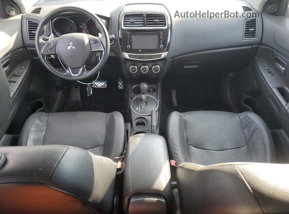 JA4AP4AWXHZ028707 2017 MITSUBISHI OUTLANDER Gray Widok zestawu wskaźników