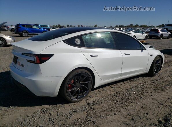 5YJ3E1ET7SF030382 2025 TESLA MODEL 3 White 