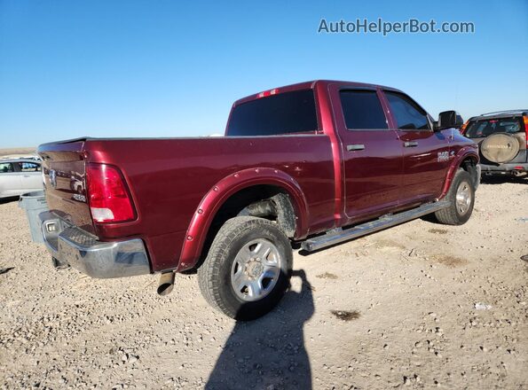 3C6UR5CL0HG529831 2017 RAM 2500 Бордовый Передняя правая четверть
