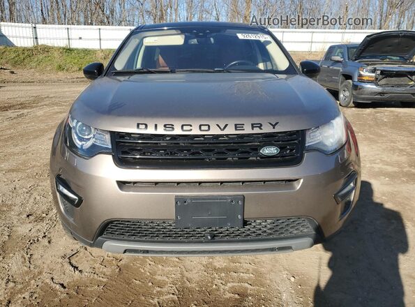 SALCT2BG3HH650005 2017 LAND ROVER DISCOVERY Желто-коричневый 