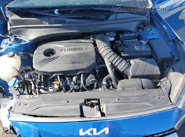 3KPF44AC6NE434632 2022 KIA FORTE Blue Engine compartment view