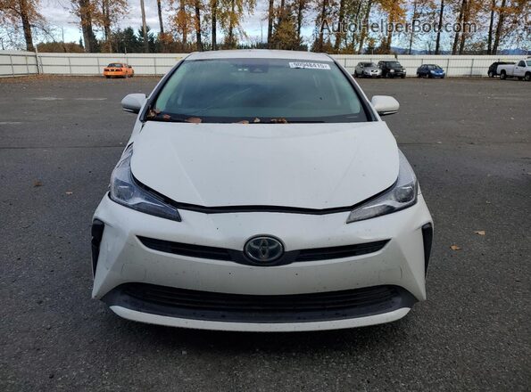 JTDKARFUXL3119679 2020 TOYOTA PRIUS White Widok z tyłu