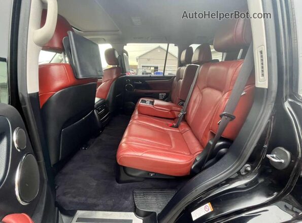 JTJHY7AX4J4258304 2018 LEXUS LX Black უკანა ხედი
