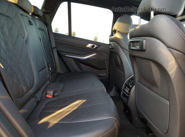 5UXCR4C01P9P01107 2023 BMW X5 Black Вид підкапотного простору