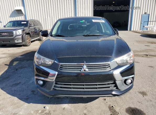 JA4AP3AU5HZ046573 2017 MITSUBISHI OUTLANDER Black Widok z tyłu