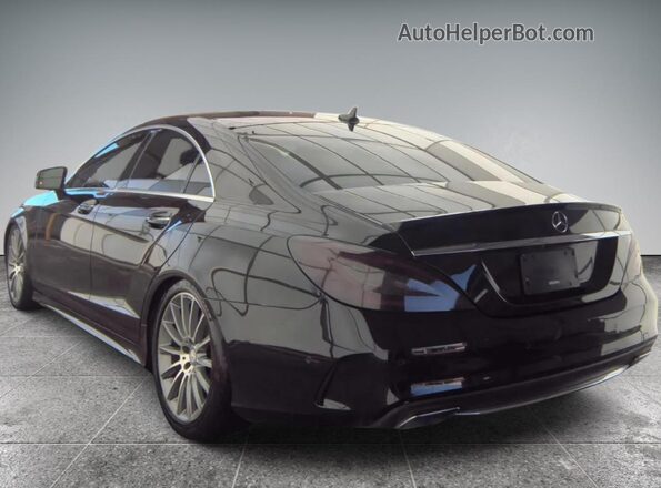 WDDLJ7DB5HA192462 2017 MERCEDES-BENZ CLS-CLASS Black Задня права чверть