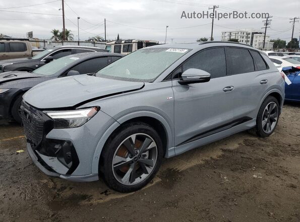 WA1LUBFZ7RP042778 2024 AUDI Q4 Gray უკანა მარცხენა
