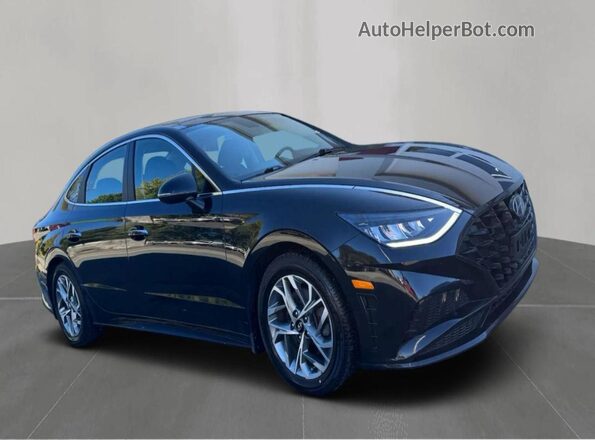 KMHL14JA8NA213980 2022 HYUNDAI SONATA Black Tył lewy