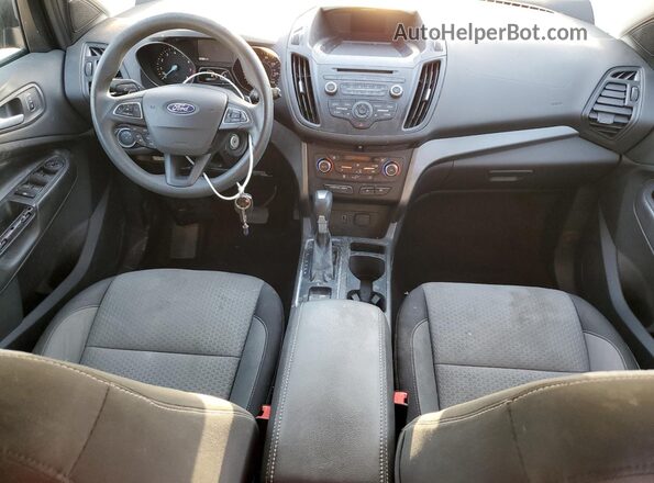 1FMCU9GD2HUC16608 2017 FORD ESCAPE Black Widok deski rozdzielczej