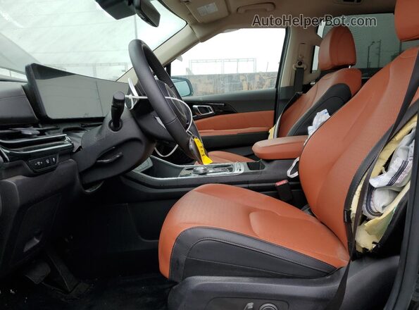 KNDNE5KA7S6055099 2025 KIA CARNIVAL S Black Dashboard view