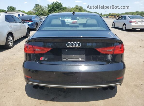 WAUB1GFF1G1004439 2016 AUDI S3 Черный Вид салона спереди