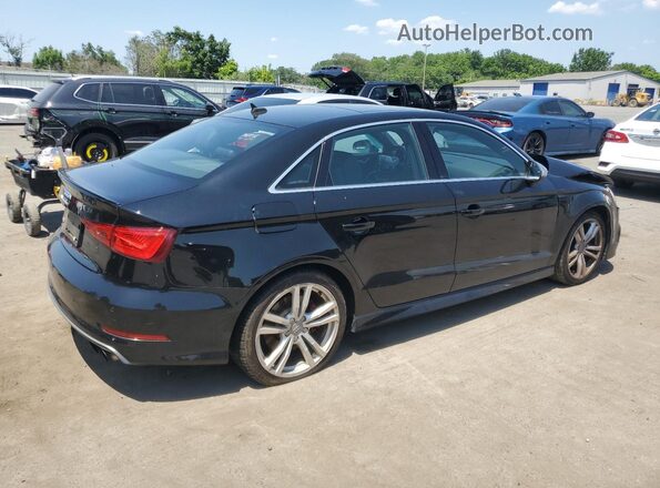 WAUB1GFF1G1004439 2016 AUDI S3 Черный Передняя правая четверть