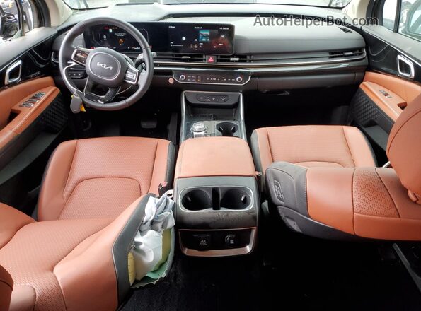KNDNE5KA7S6055099 2025 KIA CARNIVAL S Black Instrument cluster view