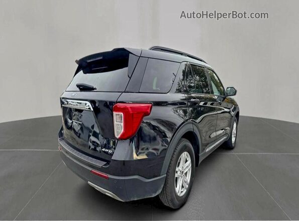 1FMSK8DH4NGA82309 2022 FORD FORD EXPLORER Black Vista frontal