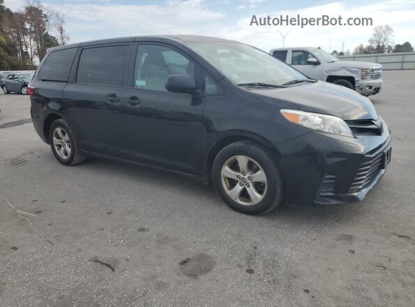 5TDZZ3DC0LS085863 2020 TOYOTA SIENNA Black წინა ხედი