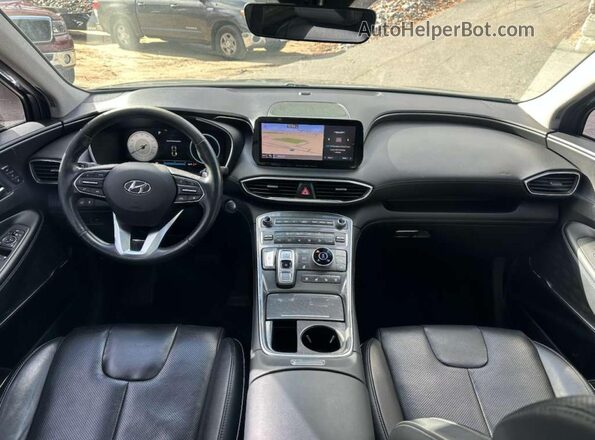 5NMS4DAL0MH348755 2021 HYUNDAI SANTA FE Gray Սալոնի դիմացի տեսք
