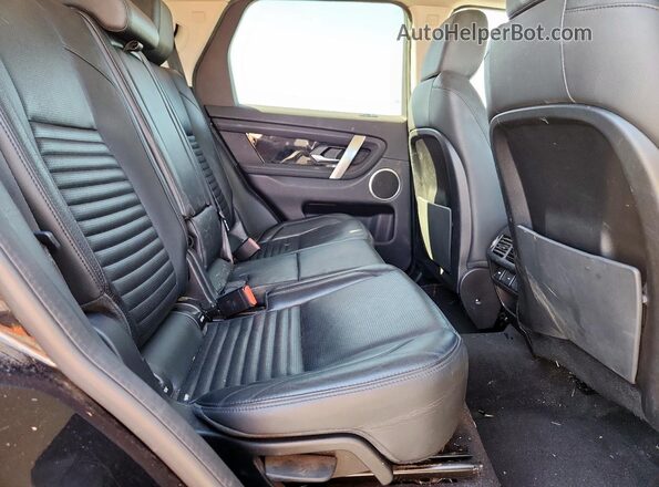 SALCJ2FX7LH851091 2020 LAND ROVER DISCOVERY Black Widok komory silnika