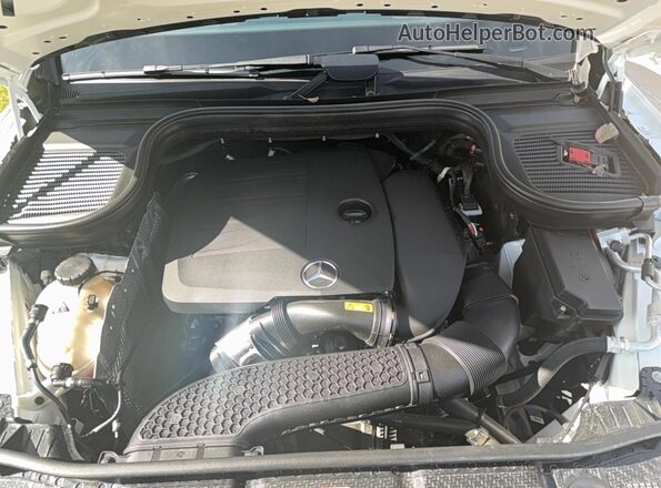 4JGFB4KB1MA484105 2021 MERCEDES-BENZ GLE White Առջևի վահանակի տեսք