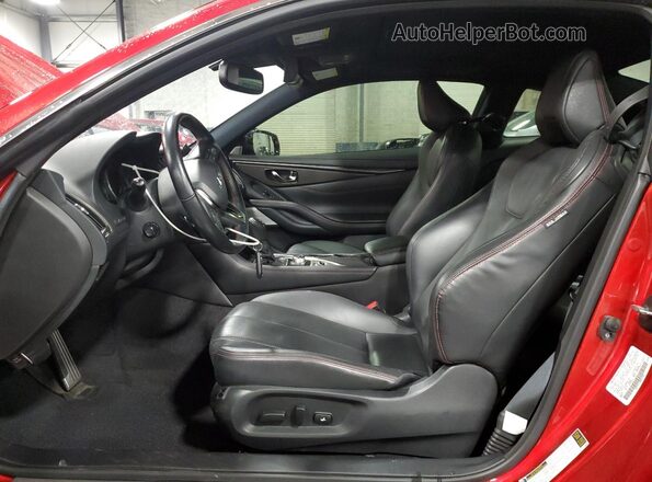 JN1FV7LL8MM560392 2021 INFINITI Q60 Red Вид панелі приладів