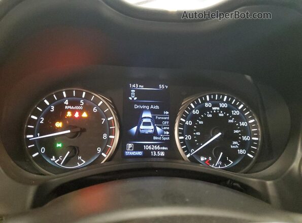 JN1FV7EL6LM460433 2020 INFINITI Q60 Черный Вид задних сидений