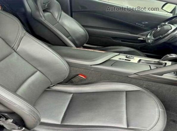 1G1YY3D77K5111986 2019 CHEVROLET CORVETTE Black უკანა ხედი
