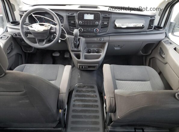 1FBAX2X86NKA12158 2022 FORD TRANSIT White Вид щитка приладів