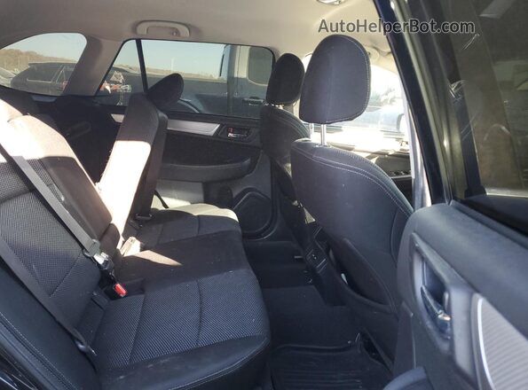 4S4BSAFC5K3293496 2019 SUBARU OUTBACK Черный Вид подкапотного пространства