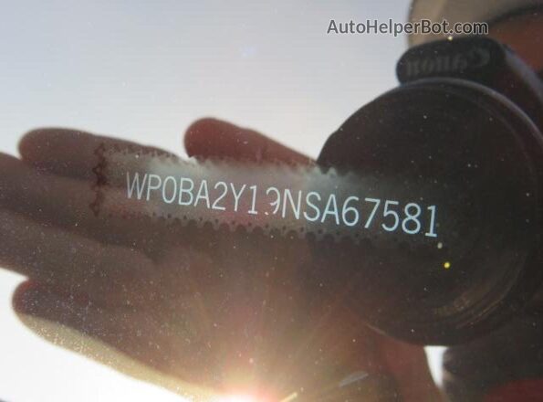 WP0BA2Y19NSA67581 2022 PORSCHE TAYCAN White Rear interior view