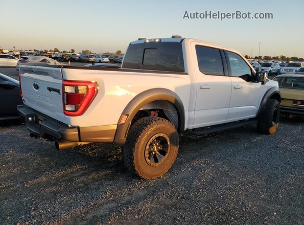 1FTFW1RG9NFC42286 2022 FORD F150 White Przód prawy