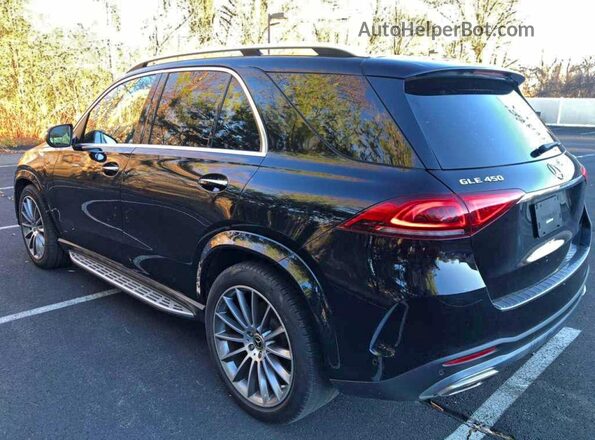 4JGFB5KB5NA639018 2022 MERCEDES-BENZ GLE Black Задня права чверть