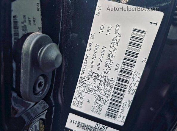 5TFLA5BC2RX003453 2024 TOYOTA TUNDRA Black 