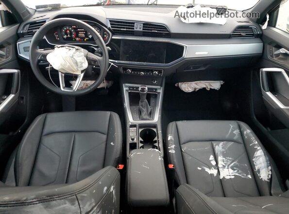 WA1DECF31S1062696 2025 AUDI Q3 White Widok zestawu wskaźników