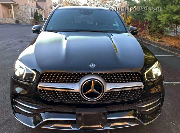 4JGFB5KB5NA639018 2022 MERCEDES-BENZ GLE Black Вид салону спереду