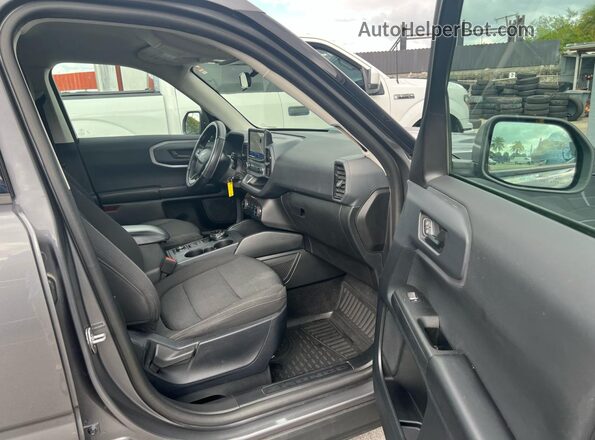 3FMCR9A61MRB02905 2021 FORD BRONCO Gray Vista trasera