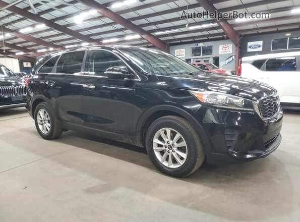 5XYPG4A37KG585344 2019 KIA SORENTO Black 