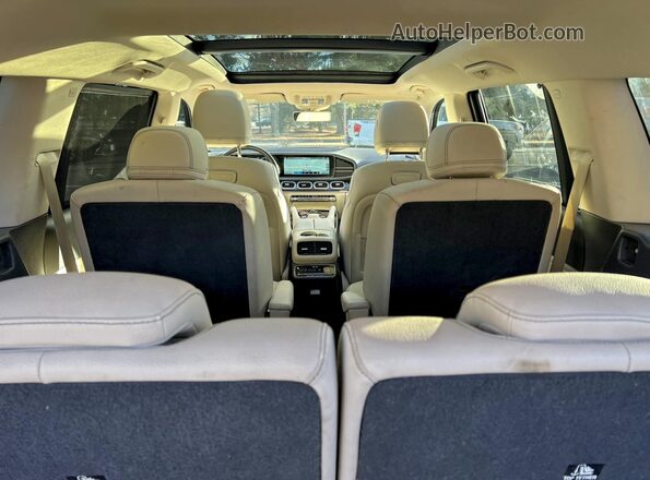 4JGFF5KE3LA158731 2020 MERCEDES-BENZ GLS Gold Widok tylnych siedzeń