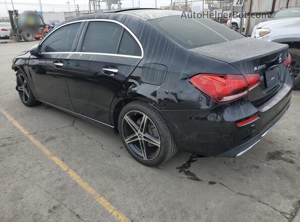 W1K3G4EBXMJ290697 2021 MERCEDES-BENZ A Black Задня права чверть