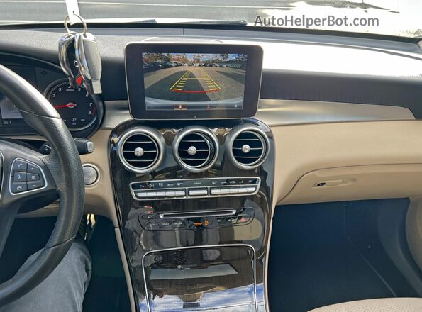 WDC0J4KB9HF155815 2017 MERCEDES-BENZ GLC-CLASS White უკანა სალონის ხედი