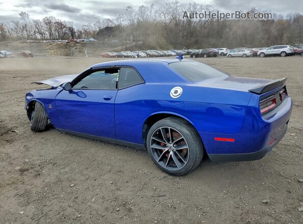 2C3CDZFJ9JH279567 2018 DODGE CHALLENGER Blue 