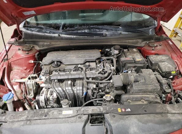 KMHLS4DG3RU787579 2024 HYUNDAI ELANTRA Burgundy Rear interior view