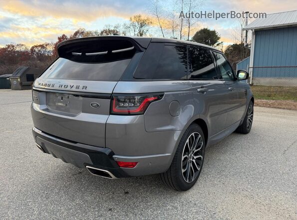 SALWR2SE3LA728374 2020 LAND ROVER RANGE ROVER Gray Widok z przodu