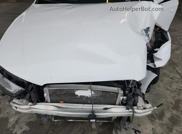 WAUBGAFL1GA005530 2016 AUDI S4 White Engine compartment view